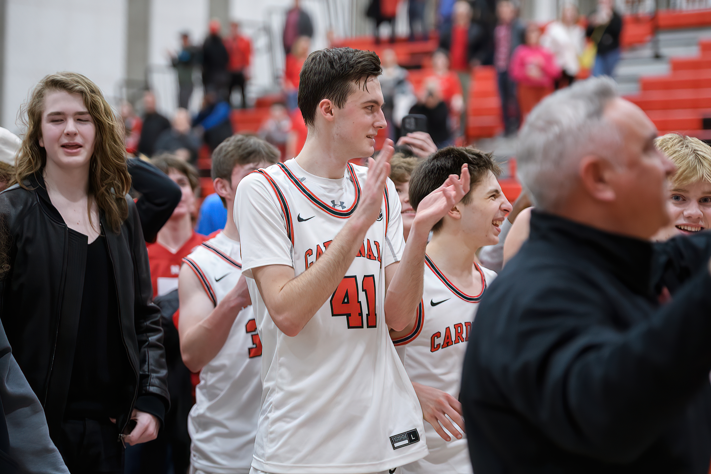 1 Lincoln vs Cleveland boys basketball 6A Oregon second round March 4 2023 Ken Waz 91